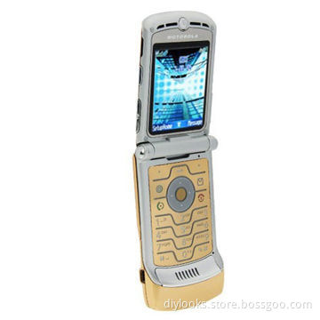 Refurbished Motorola V3 Gold, 2.2 inch TFT Mobile Phone, Dual band, Network: GSM900/1800MHz